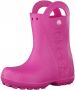 Crocs Kids Rainboot Rubberlaarzen maat C11 roze - Thumbnail 7