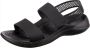 Crocs Literide 360 W Sandal 206711-001 Vrouwen Zwart Sandalen - Thumbnail 2