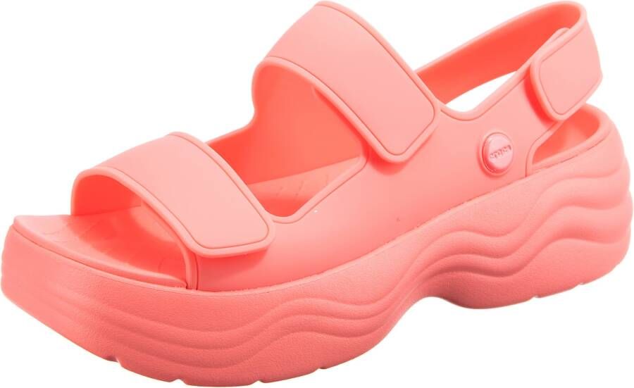 Crocs Skyline Sandalen Guava Iconische Comfort 43 mm Hak - Foto 3