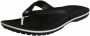Crocs Sportieve Gestreepte Flip Sandaal met Logo Versiering Black - Thumbnail 4