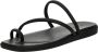 Crocs Miami Toe Loop Sandals Dames Black- Dames Black - Thumbnail 3