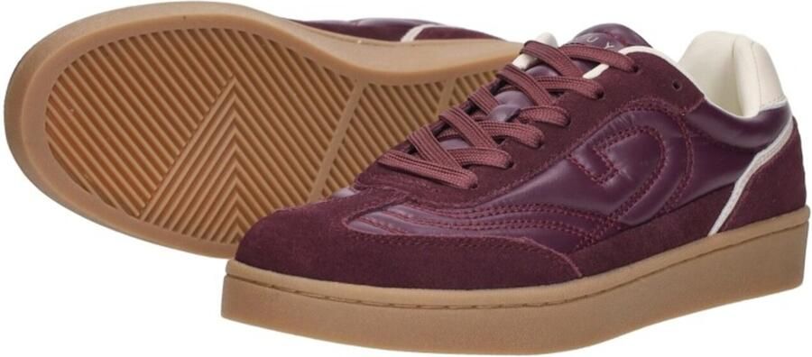 Cruyff Calcio Cup bordeaux sneakers dames (CCW253941302) - Foto 6