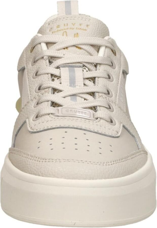 Cruyff Endorsed Tennis Sneakers Heren Leren Sneaker Beige - Foto 4