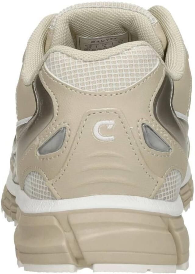 Cruyff Flash Eclectic Sneakers Dames Leren Sneaker Beige - Foto 4