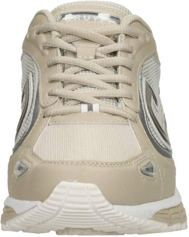Cruyff Flash Eclectic Sneakers Dames Leren Sneaker Beige - Foto 3