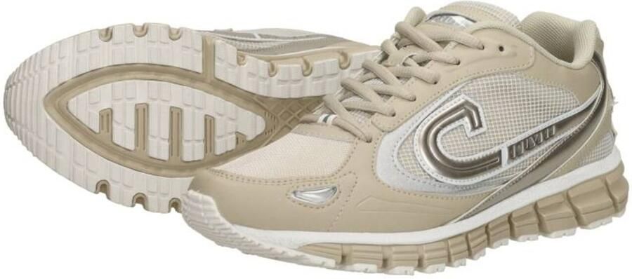 Cruyff Flash Eclectic Sneakers Dames Leren Sneaker Beige - Foto 7