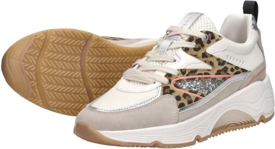 Cruyff Madina Bold beige zilver sneakers dames (C ) - Foto 5