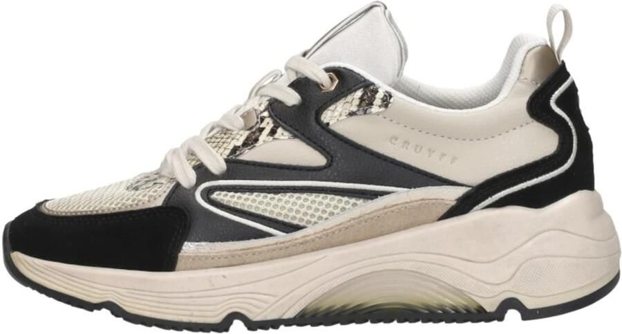 Cruyff Madina sneakers zwart Leerlook Dames - Foto 5