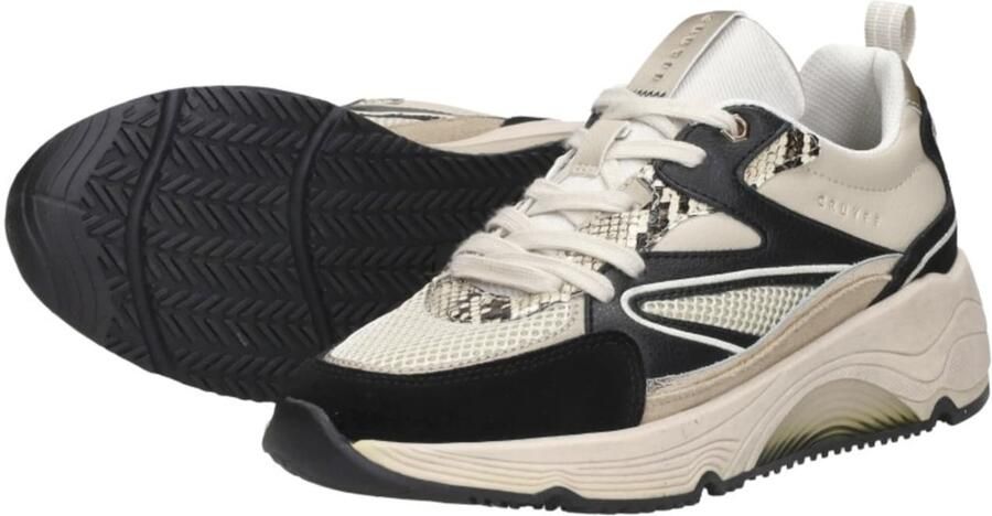 Cruyff Madina sneakers zwart Leerlook Dames - Foto 6