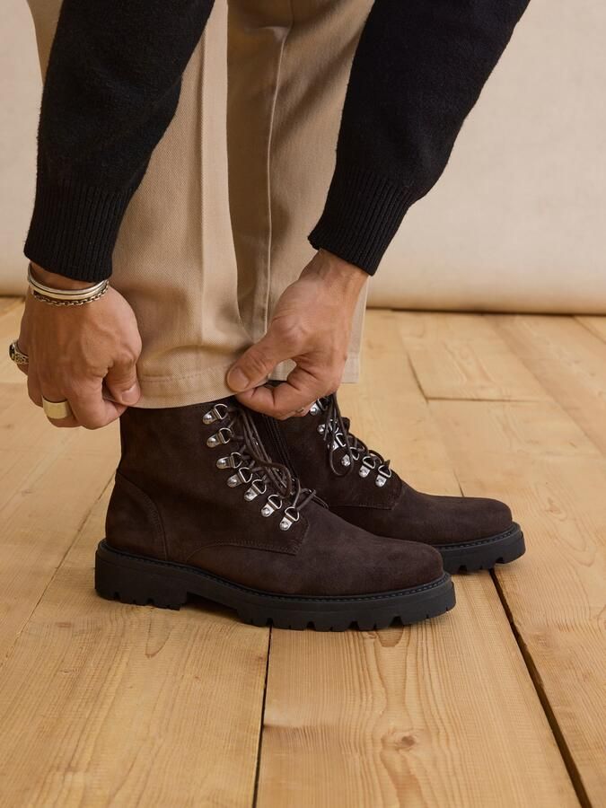 DAN FOX APPAREL Veterlaarzen donkerbruin - Foto 5