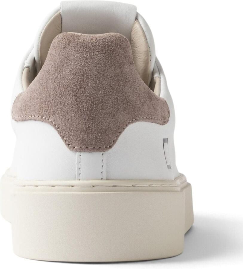 D.A.T.E Sneakers laag 'LEVANTE WHITE-TAUPE' wit - Foto 6