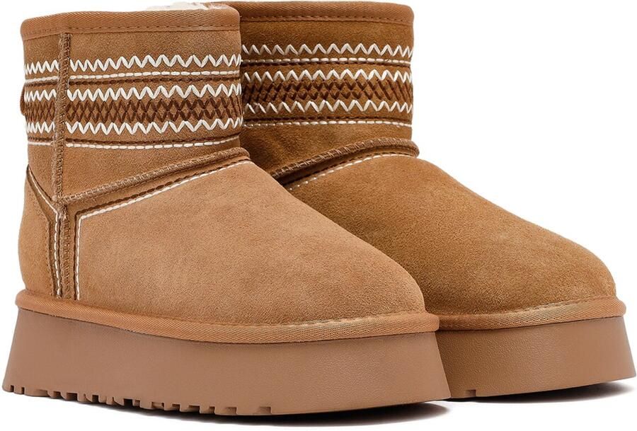 DERIMOD Teddy Boots Suede Leather Teddy - Foto 4