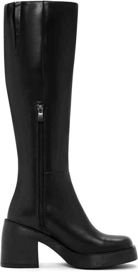DERIMOD Boots Leather Heeled - Foto 5