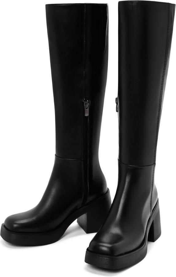 DERIMOD Boots Leather Heeled - Foto 2