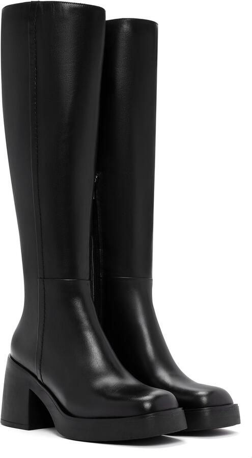 DERIMOD Boots Leather Heeled - Foto 3