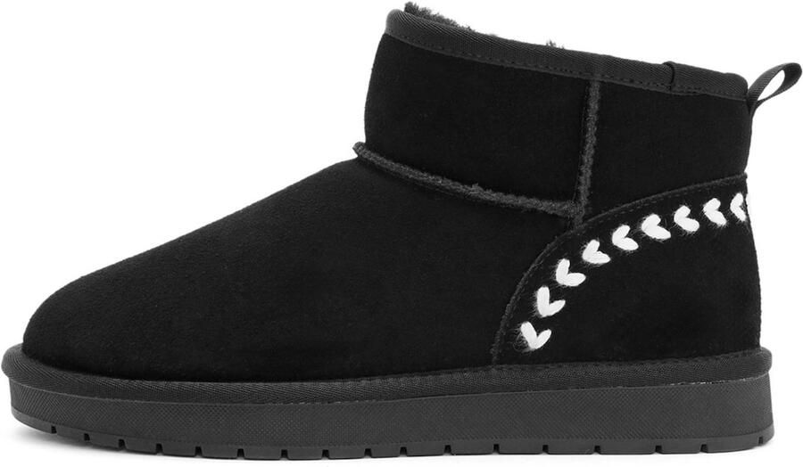 DERIMOD Teddy Boots Suede Leather Teddy