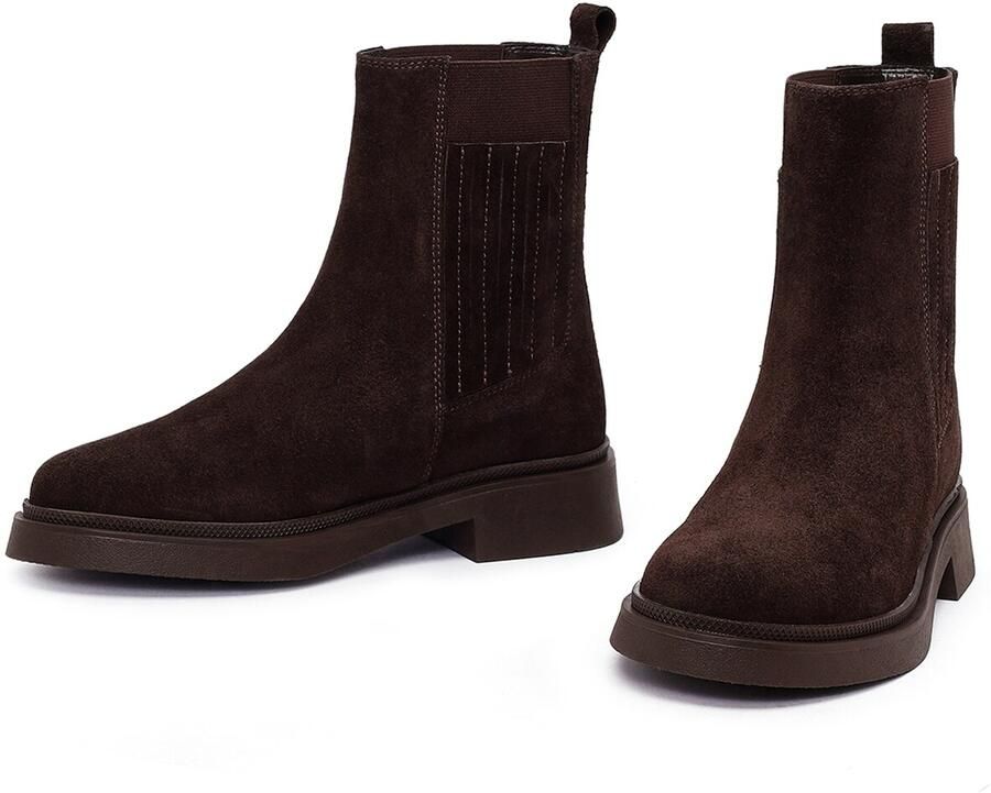 Derimod Chelsea boots bruin - Foto 4