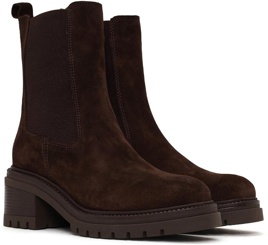 Derimod Chelsea boots chocoladebruin - Foto 4