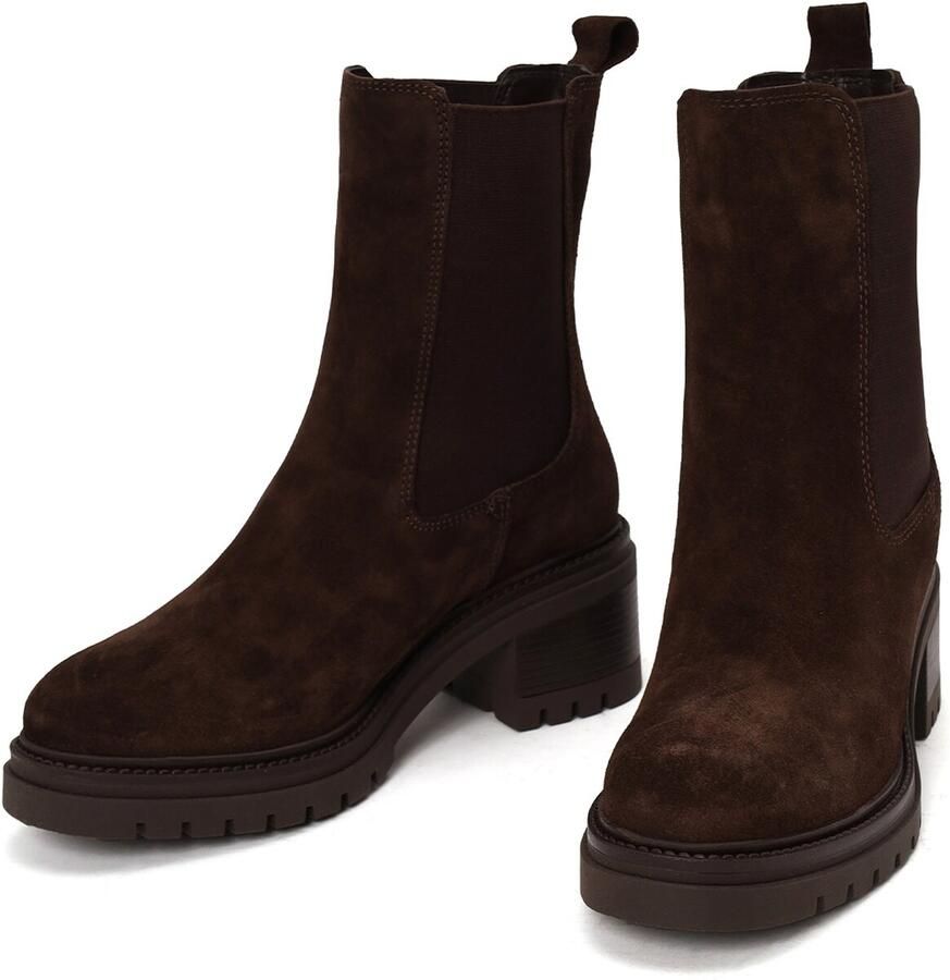 Derimod Chelsea boots chocoladebruin - Foto 3