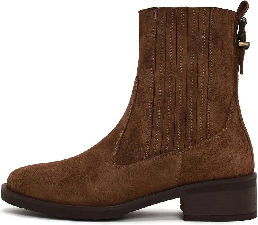 Derimod Chelsea boots cognac