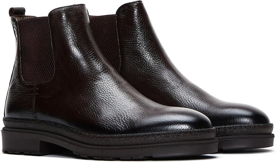 Derimod Chelsea boots donkerbruin - Foto 5