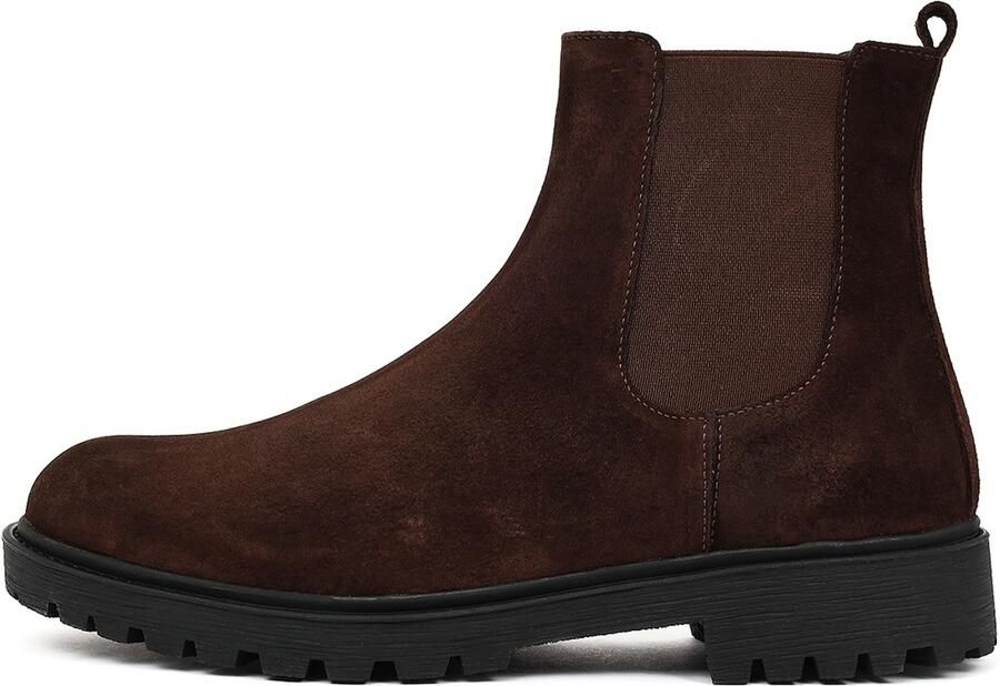 Derimod Chelsea boots donkerbruin