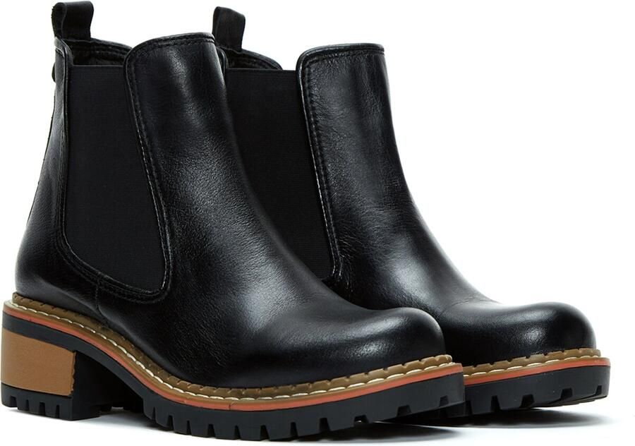 DERIMOD Chelsea Boots Leather Chelsea - Foto 4