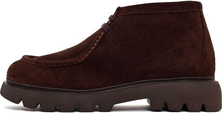 Derimod Chukka Boots donkerbruin