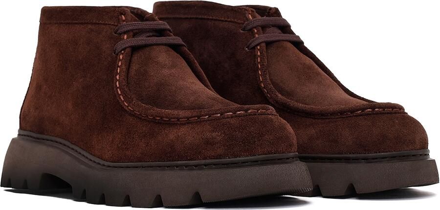 Derimod Chukka Boots donkerbruin - Foto 5