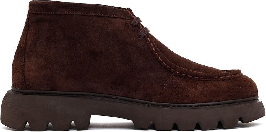 Derimod Chukka Boots donkerbruin - Foto 3