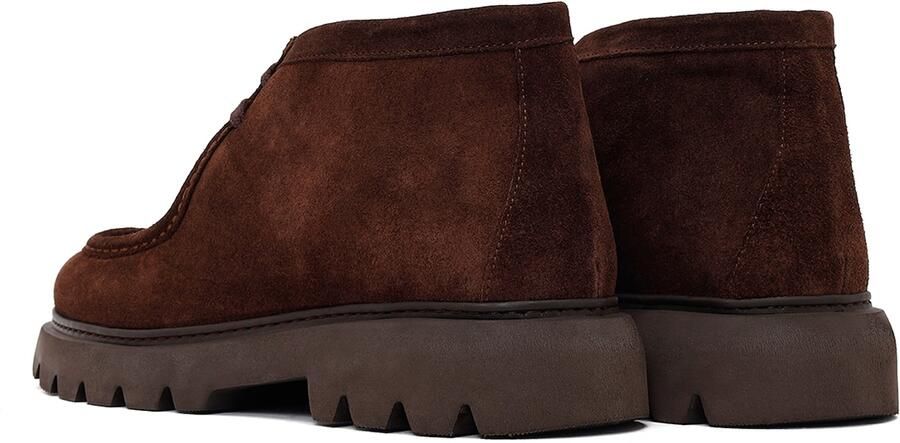 Derimod Chukka Boots donkerbruin - Foto 4