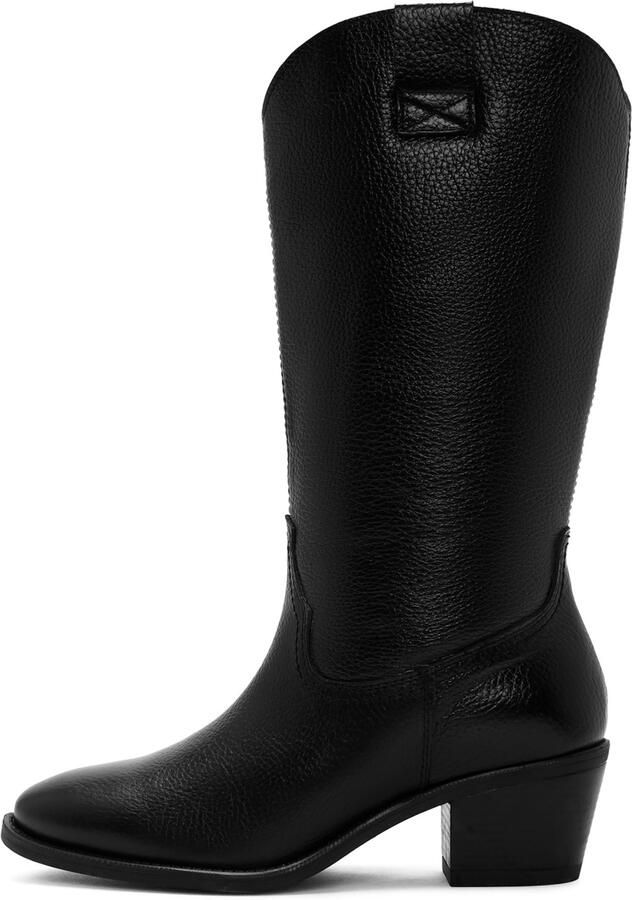 DERIMOD Cowboy Boots Leather Cowboy