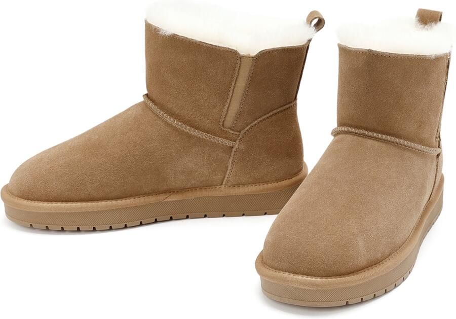 Derimod Enkellaarsje camel - Foto 4