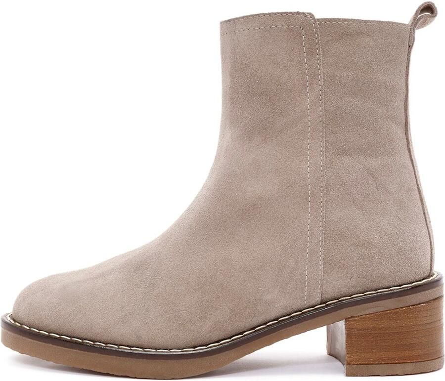 DERIMOD Chelsea Boots Suede Leather Chelsea