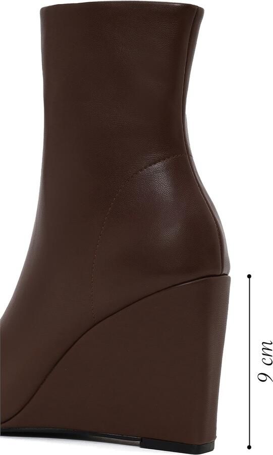 Derimod Enkellaarsjes chocoladebruin - Foto 5