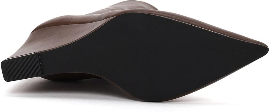 Derimod Enkellaarsjes chocoladebruin - Foto 6