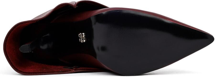 DERIMOD Heeled Ankle Boots Leather Heeled Ankle - Foto 6