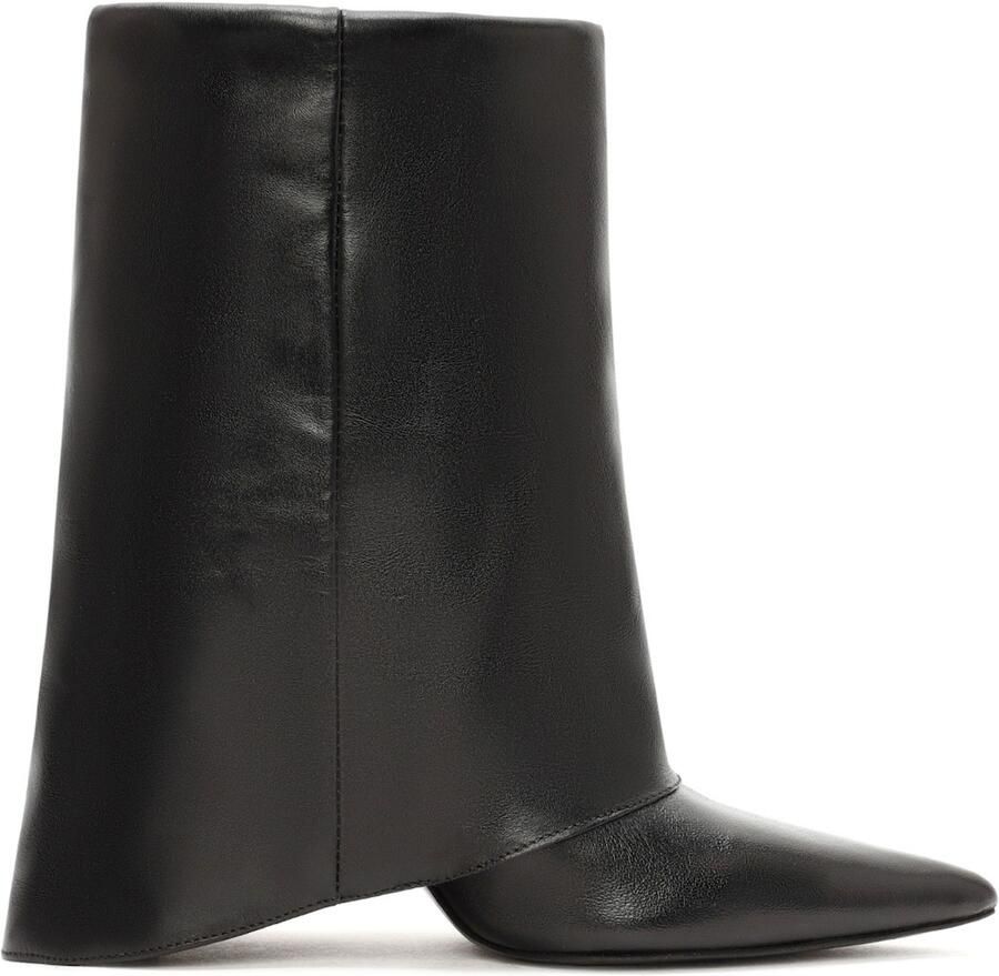 DERIMOD Heeled Ankle Boots Leather Heeled Ankle - Foto 2