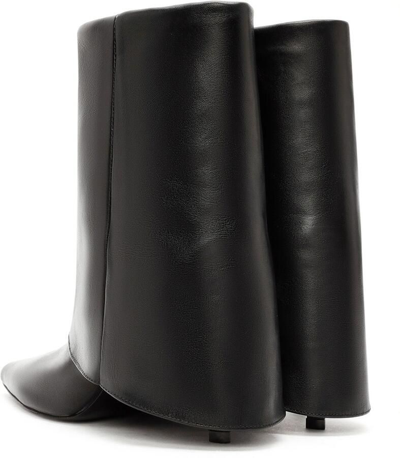 DERIMOD Heeled Ankle Boots Leather Heeled Ankle - Foto 4