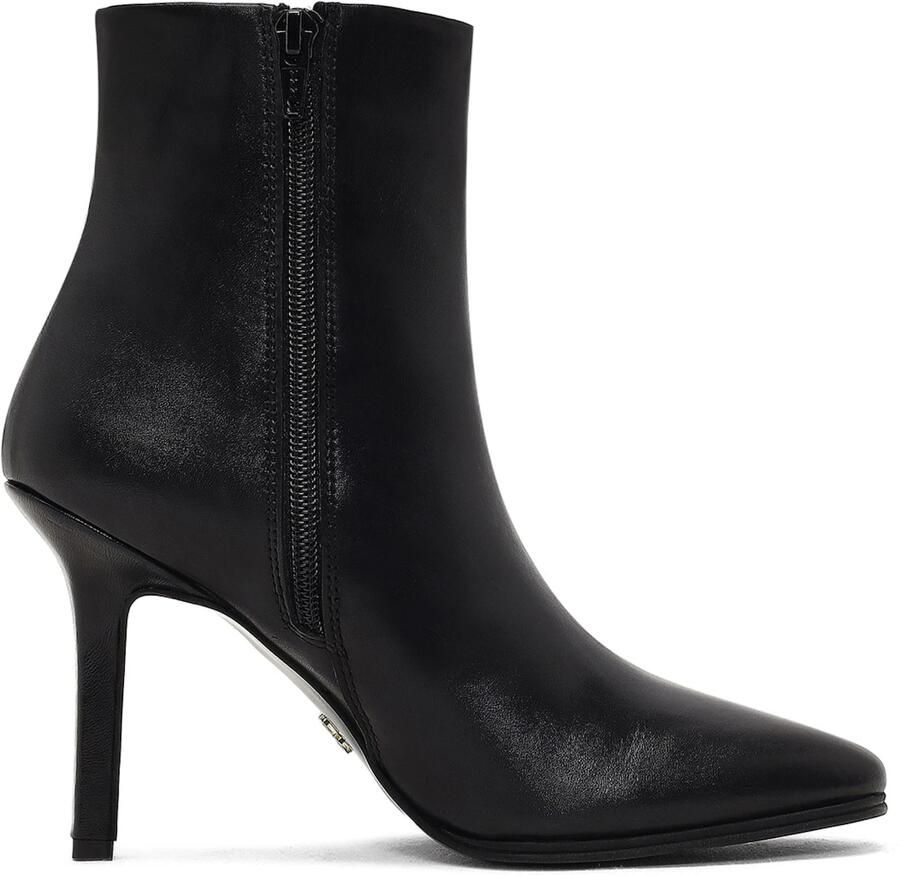 DERIMOD Heeled Ankle Boots Leather Heeled Ankle - Foto 4