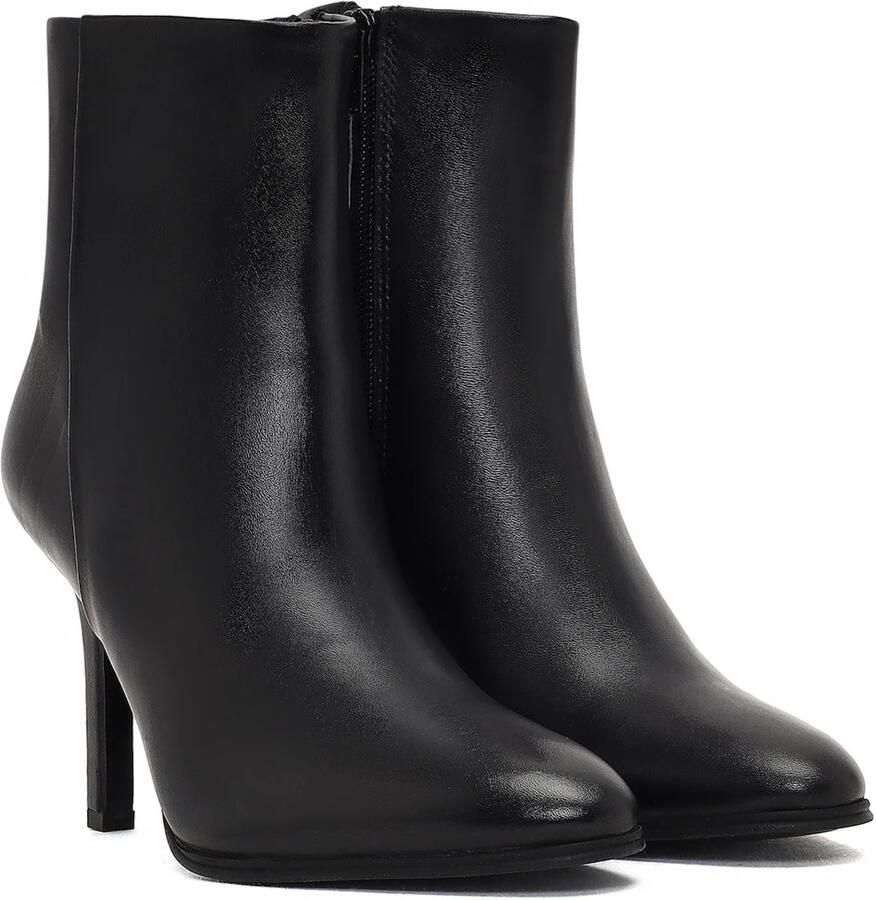 DERIMOD Heeled Ankle Boots Leather Heeled Ankle - Foto 3