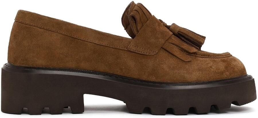 DERIMOD Plateau-Tasselloafers Suède Plateau-Tasselloafers