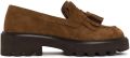 DERIMOD Plateau-Tasselloafers Suède Plateau-Tasselloafers - Camel
