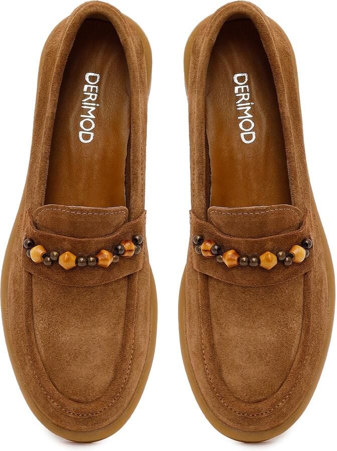 DERIMOD Loafers Suede Leather - Foto 5