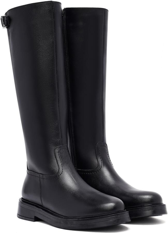 DERIMOD Boots Leather Heeled - Foto 3