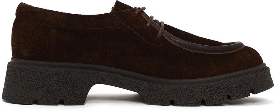 DERIMOD Chunky Veterschoenen Suède Chunky