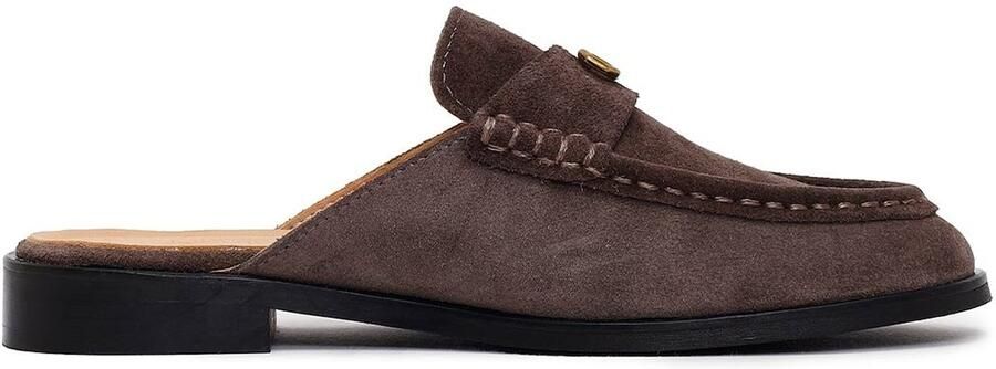 DERIMOD Mules Suede Leather