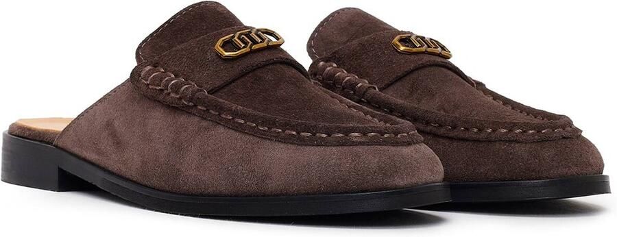 DERIMOD Mules Suede Leather - Foto 2