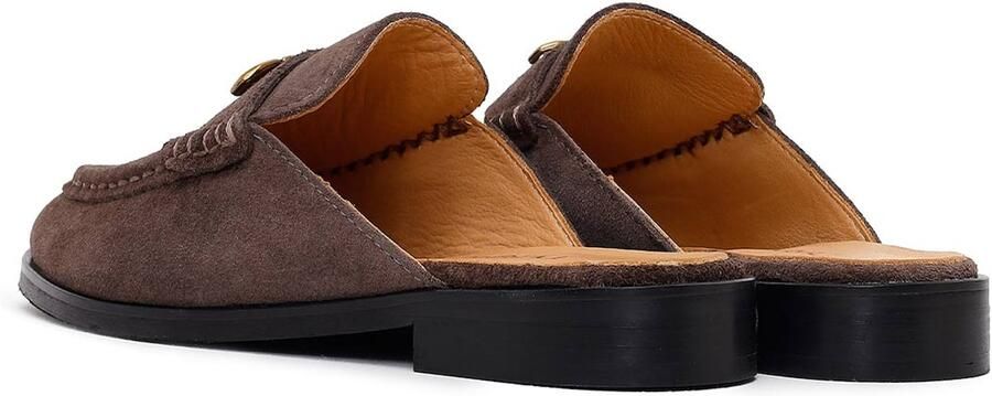 DERIMOD Mules Suede Leather - Foto 3