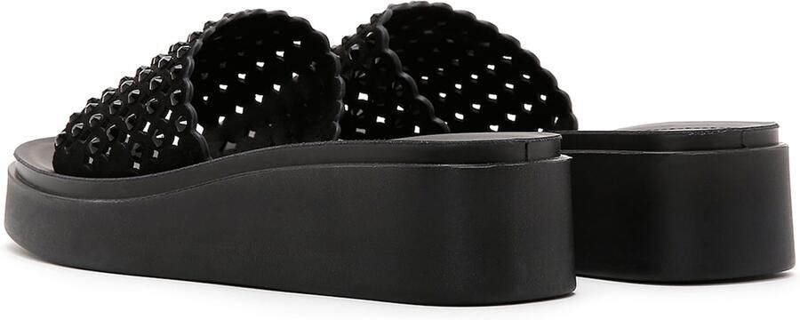 DERIMOD Muiltjes Imitation Leren Muiltjes With Rhinestone Details - Foto 5